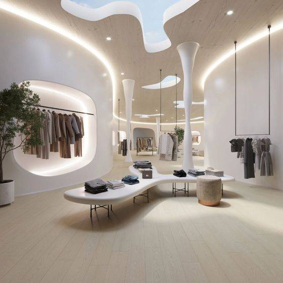 thiết kế không gian showroom
